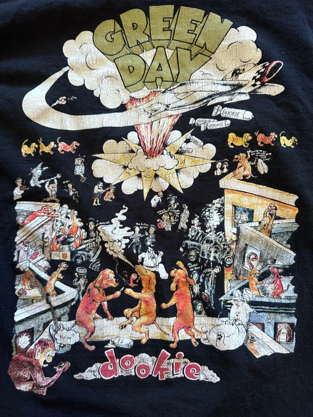 Vintage Green Day Dookie Band Tee!
